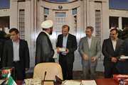 مراسم معارفه و تکریم معاونین بهداشت جدید و پیشین دانشگاه